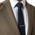 Navy - Lifestyle - Burton Mens Marl Textured Tie Set
