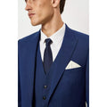 Blue - Lifestyle - Burton Mens Slub Slim Suit Jacket