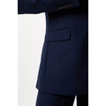 Navy - Pack Shot - Burton Mens Limited Edition Football Slim Suit Jacket