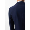 Navy - Close up - Burton Mens Limited Edition Football Slim Suit Jacket