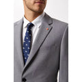 Grey - Pack Shot - Burton Mens Limited Edition Football Slim Suit Jacket