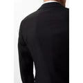 Black - Close up - Burton Mens Limited Edition Football Slim Suit Jacket