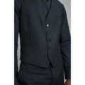 Black - Lifestyle - Burton Mens Essential Single-Breasted Slim Waistcoat