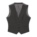 Charcoal - Front - Burton Mens Essential Single-Breasted Slim Waistcoat