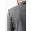 Light Grey - Lifestyle - Burton Mens Essential Single-Breasted Skinny Suit Jacket
