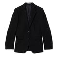 Black - Front - Burton Mens Essential Single-Breasted Skinny Suit Jacket
