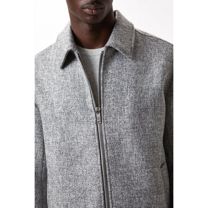 Grey - Lifestyle - Burton Mens Textured Collared Jacket