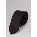 Black - Front - Burton Mens Slim Tie