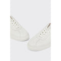 White - Back - Burton Mens Smart Leather Trainers