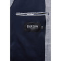 Blue - Pack Shot - Burton Mens Chambray Slim Suit Jacket