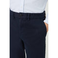 Navy - Side - Burton Mens Slim Chinos