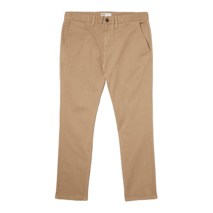 Stone - Front - Burton Mens Slim Chinos