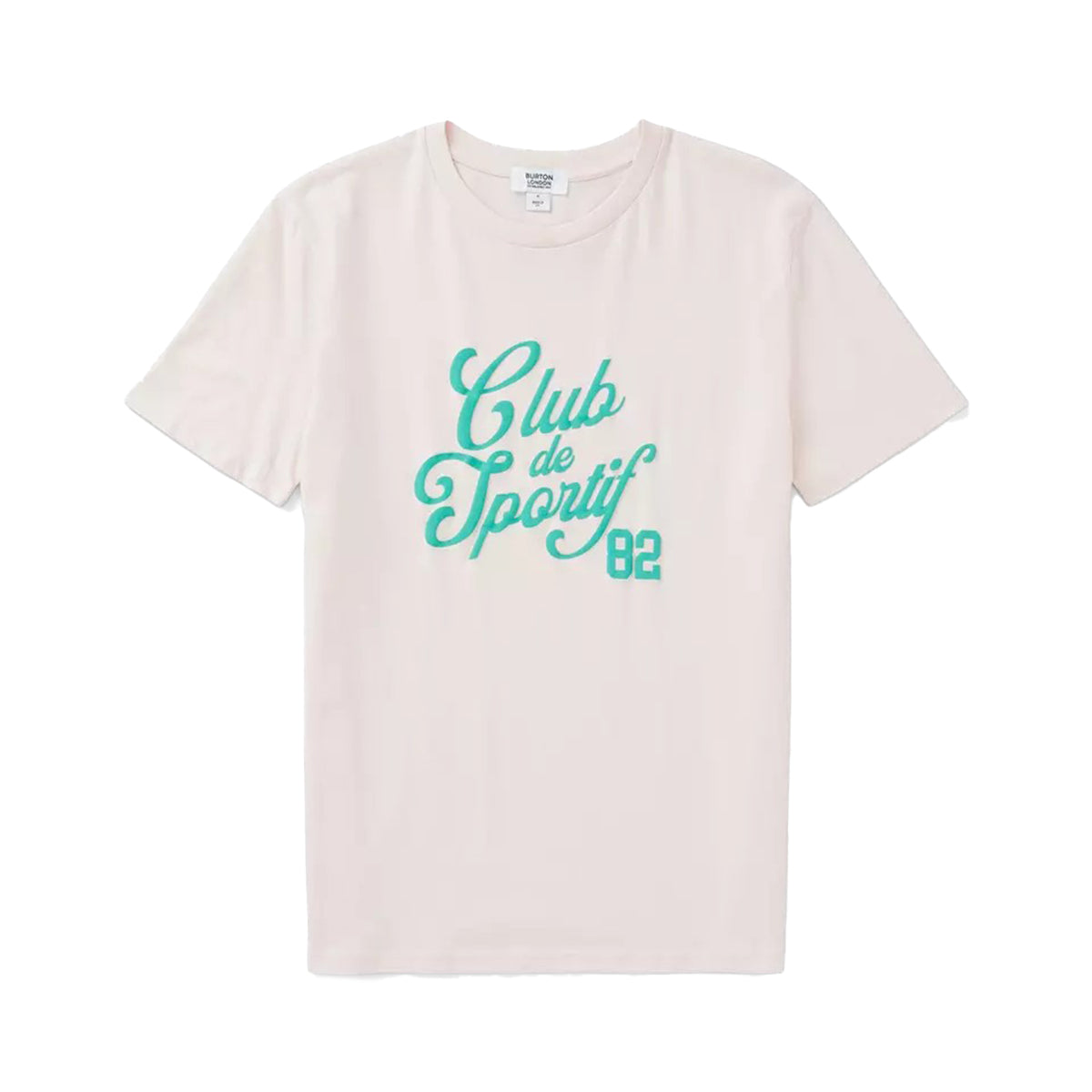 Pink - Front - Burton Mens Club De Sportif Short-Sleeved T-Shirt