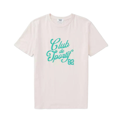 Pink - Front - Burton Mens Club De Sportif Short-Sleeved T-Shirt