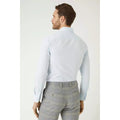 Blue - Back - Burton Mens Easy-Iron Skinny Long-Sleeved Shirt