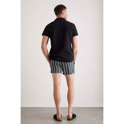 Khaki - Back - Burton Mens Vertical Swim Shorts