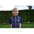 Navy-Yellow - Lifestyle - Little Rider Boys Lancelot Padded Gilet