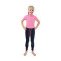Rose Pink - Front - Little Rider Show Pony Childrens Girls Love Show Shirt