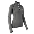 Grey-Black - Front - Coldstream Womens-Ladies Thermal Base Layers