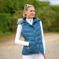 Cool Slate Blue - Lifestyle - Coldstream Womens-Ladies Leitholm Quilted Gilet