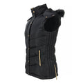 Black - Side - Coldstream Womens-Ladies Leitholm Quilted Gilet