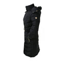 Black - Side - Coldstream Womens-Ladies Branxton Quilted Coat