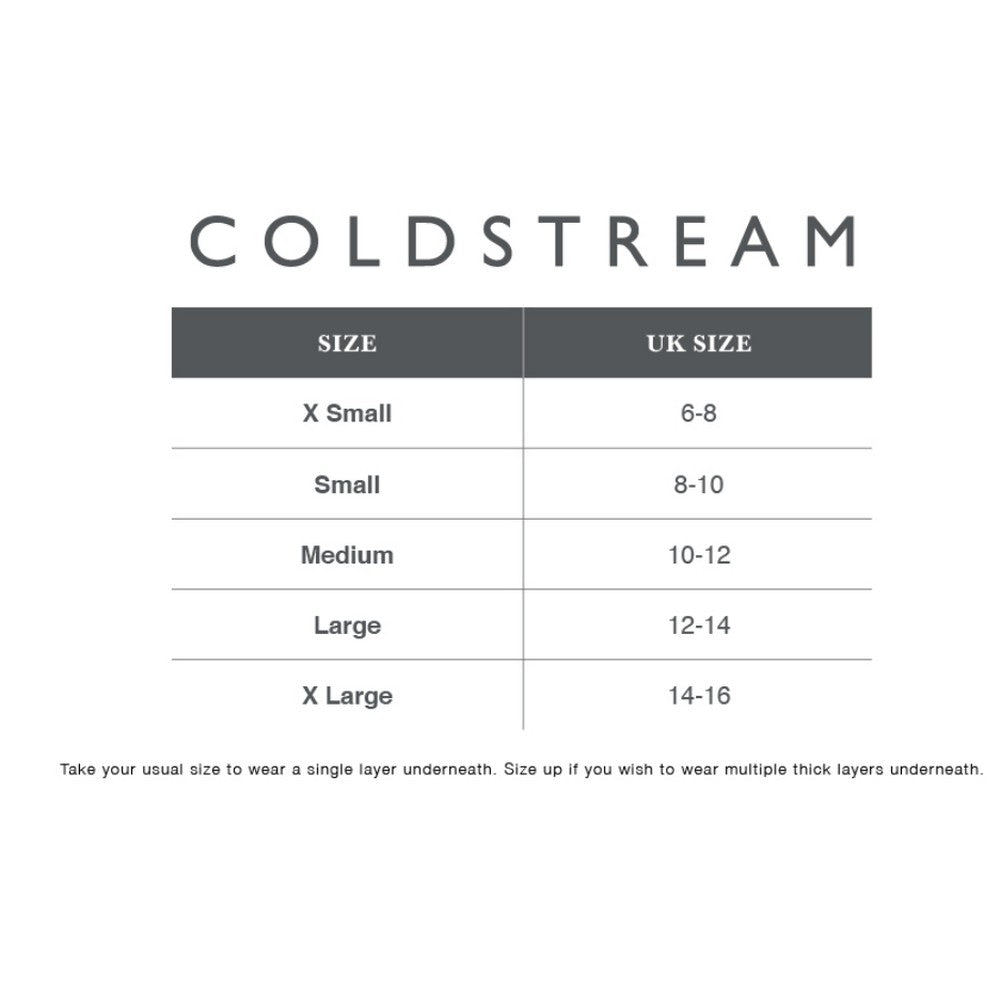 Black - Pack Shot - Coldstream Womens-Ladies Cornhill Quilted Coat