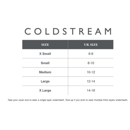 Black - Pack Shot - Coldstream Womens-Ladies Cornhill Quilted Coat
