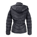 Black - Side - Coldstream Womens-Ladies Cornhill Quilted Coat