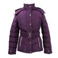 Purple - Front - Coldstream Womens-Ladies Cornhill Quilted Coat