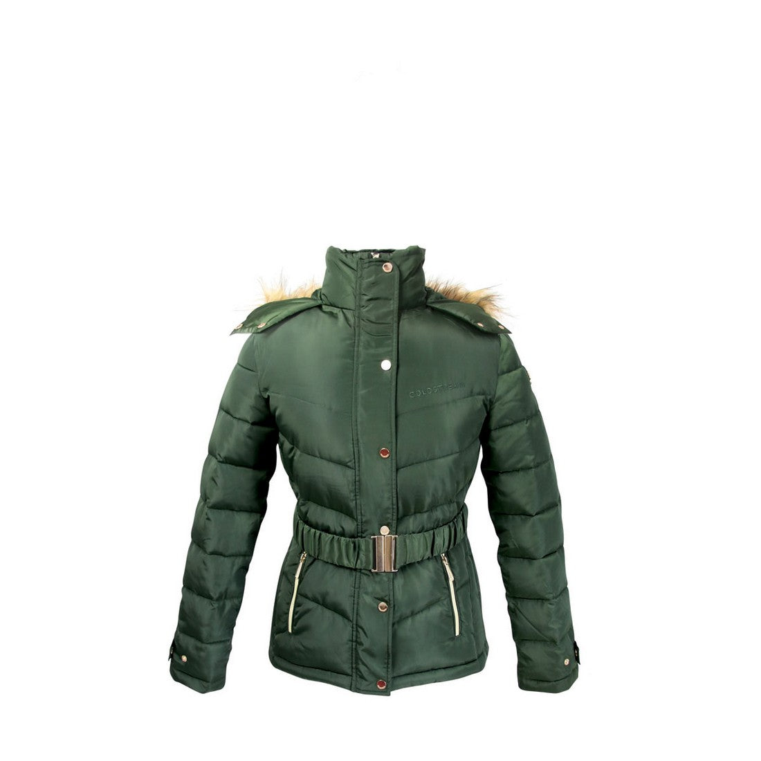Fern - Front - Coldstream Womens-Ladies Cornhill Quilted Coat