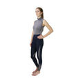 Grey - Front - Hy Sport Active Womens-Ladies Sleeveless Top