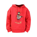Red - Front - Hy Childrens-Kids Thelwell Collection Badge Drawstring Hoodie