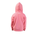 Pink - Back - Hy Childrens-Kids Thelwell Collection Badge Drawstring Hoodie