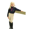 Beige - Side - Little Rider Girls Sara Horse Riding Tights