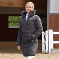 Charcoal Grey - Back - Coldstream Womens-Ladies Kimmerston Quilted Coat