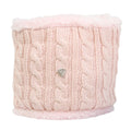 Pink - Side - Healthy Pet Childrens-Kids Morzine Hat And Scarf Set