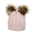 Pink - Front - Healthy Pet Childrens-Kids Morzine Hat And Scarf Set