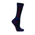 Navy-Red-Blue - Side - Hy Adults Signature Socks (Pack of 3)