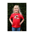 Red - Front - British Country Collection Childrens-Kids Pony T-Shirt