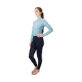 Aqua Blue - Back - Hy Womens-Ladies Synergy Sports Top