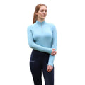 Aqua Blue - Front - Hy Womens-Ladies Synergy Sports Top