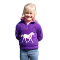 Purple-Fuchsia - Front - British Country Collection Childrens-Kids Champion Pony Fleece Top