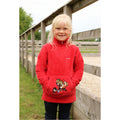 Red - Back - Hy Childrens-Kids Thelwell Collection Soft Fleece