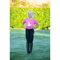 Pink - Close up - Little Rider Girls Unicorn Magic T-Shirt