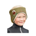 Olive - Front - British Country Collection Childrens-Kids Fat Pony Tweed Headband