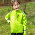 Yellow - Side - HyVIZ Childrens-Kids Jacket