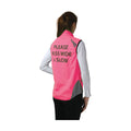 Pink - Back - HyVIZ Girls Gilet