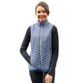 Riviera Blue - Front - Hy Womens-Ladies Quilted Gilet