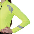 Yellow - Side - HyVIZ Womens-Ladies Base Layer Top